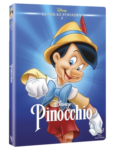 detail Pinocchio (Pinokio) Disney - DVD