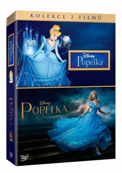 detail Popelka (2015) + Popelka (1950) - Kolekce - 2 DVD