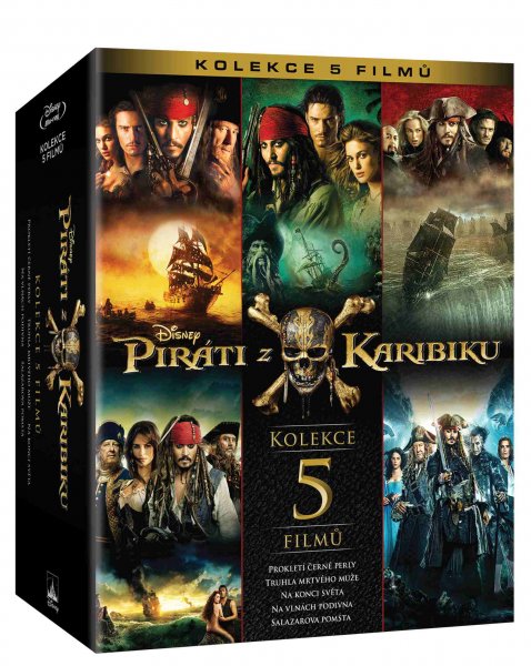detail Piráti z Karibiku 1-5 kolekce - Blu-ray 5BD