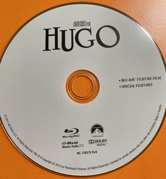 detail Hugo i jego wynalazek - Blu-ray - outlet