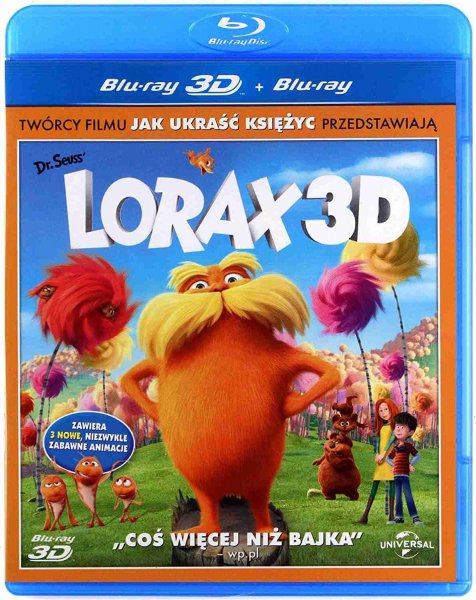 detail Lorax - Blu-ray 3D + 2D (2BD)