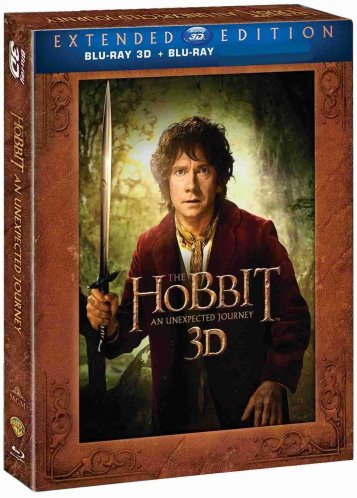 Hobbit: Niezwykła podróż (Prodloužená verze, 5 BD) - Blu-ray 3D + 2D