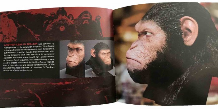 detail Planet of the Apes: The Caesar Collection (z głową Cezara) - Blu-ray