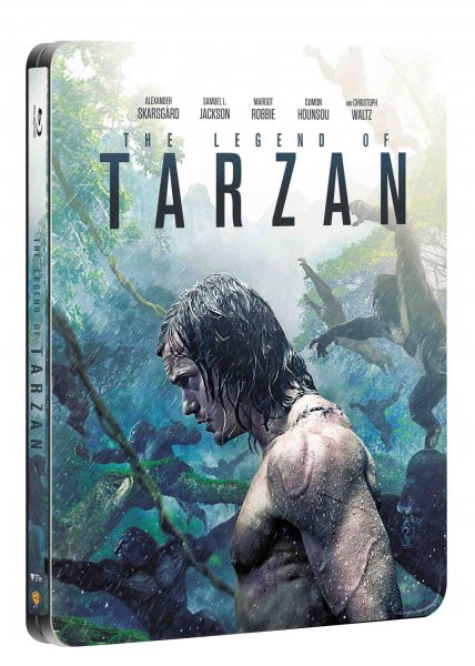 detail Tarzan: Legenda - Blu-ray 3D + 2D Steelbook