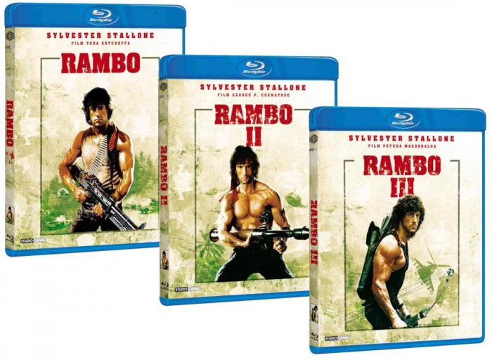 detail Rambo 1-3 kolekce (3 BD) - Blu-ray