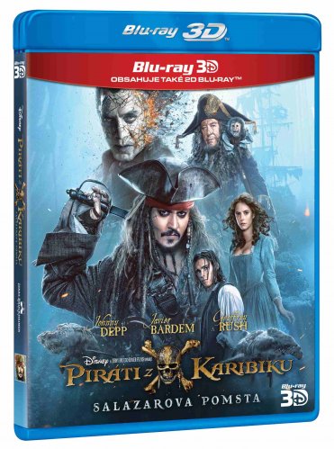 Piraci z Karaibów: Zemsta Salazara - Blu-ray 3D + 2D