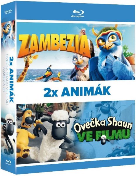 detail Ovečka Shaun ve filmu + Zambezia 3D - Blu-ray (2BD)