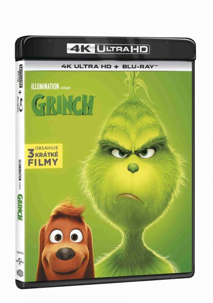 detail Grinch 2018 (animovaný) - 4K Ultra HD Blu-ray + Blu-ray (2BD)