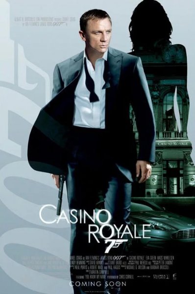 detail  007 James Bond Casino Royale - 4K Ultra HD Blu-ray + Blu-ray (2BD)