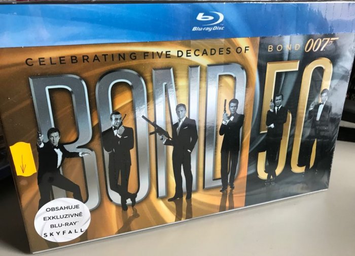 detail Kolekcja Jamesa Bonda 50 - 23 Blu-ray (edycja z okazji 50. rocznicy)