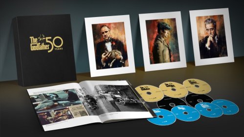 Kmotr trilogie - sběratelská edice k 50. výročí - 4K Ultra HD + Blu-ray (9BD)
