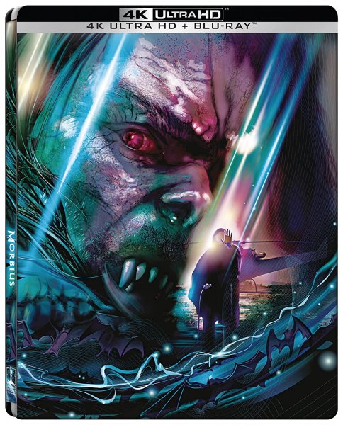 detail Morbius - 4K Ultra HD Blu-ray + Blu-ray (2BD) Steelbook + Karta soczewkowa