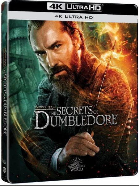 detail Fantastyczne zwierzęta: Tajemnice Dumbledore’a - 4K Ultra HD Blu-ray + Blu-ray Steelb