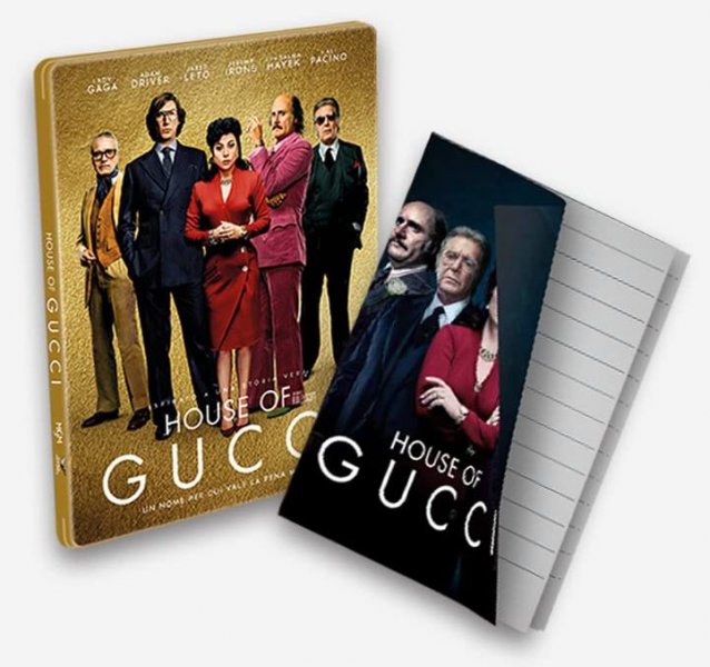 detail Klan Gucci - 4K Ultra HD Blu-ray + Blu-ray 2BD Steelbook (bez CZ)
