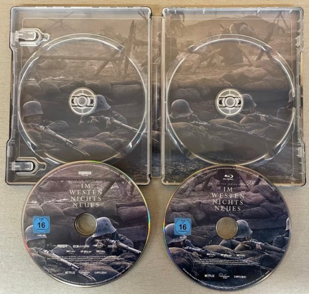 detail Na Zachodzie bez zmian (2022) - 4K UHD Blu-ray + BD Steelbook