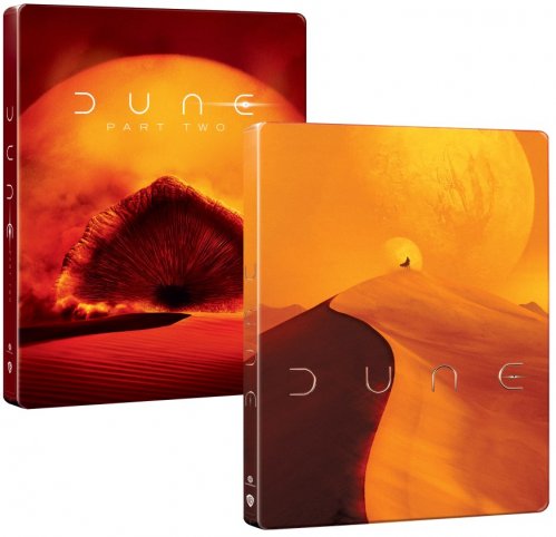 Diuna + Diuna: Część druga (Kolekcja) - 4K Ultra HD Blu-ray + Blu-ray 4BD Steelbook