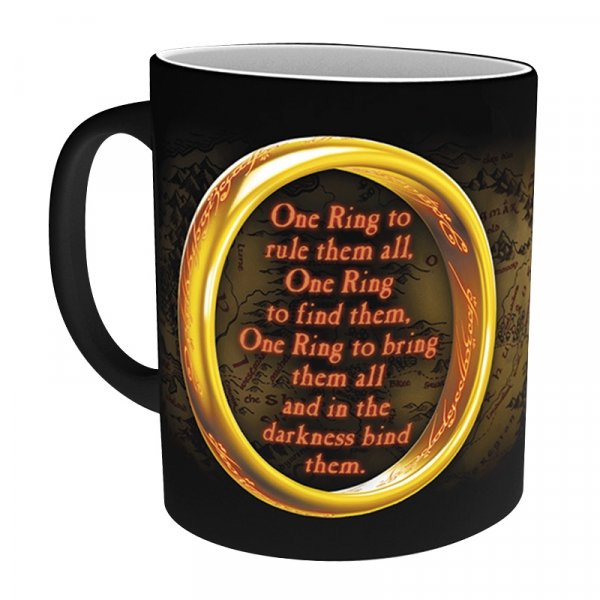 detail Hrnek Lord of the Rings - Jeden prsten měníci se 295 ml