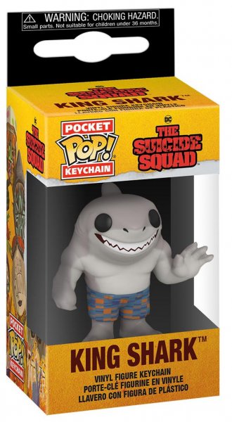 detail Brelok Funko Pocket POP! The Suicide Squad - King Shark