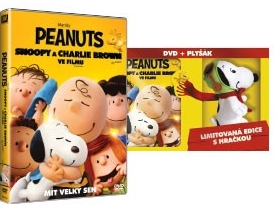 detail Peanuts: Snoopy a Charlie Brown ve filmu - DVD + Plyšová hračka Snoopy