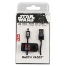 podgląd Micro USB kabel Star Wars - Darth Vader 120 cm