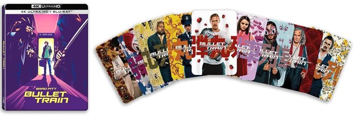 szczegóły Bullet Train - 4K Ultra HD Blu-ray + Blu-ray 2BD Steelbook - outlet +9sb.karet