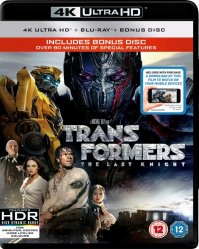 Transformers: Ostatni Rycerz - 4K UHD + Blu-ray + BD bonus disc
