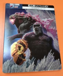 Godzilla x Kong: Nové impérium - 4K UHD Blu-ray Steelbook Blue OUTLET