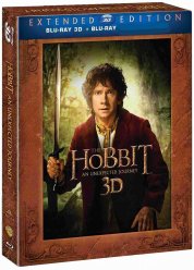 Hobbit: Niezwykła podróż (Prodloužená verze, 5 BD) - Blu-ray 3D + 2D