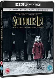Lista Schindlera - 25 Years Anniversary Edition - 4K Ultra HD + Blu-ray