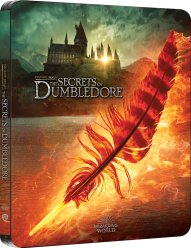 Fantastická zvířata: Brumbálova tajemství - 4K UHD+BD Steelbook (Feather) bez CZ