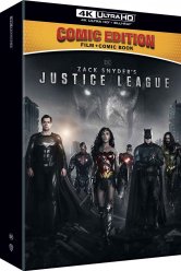 Wydanie komiksowe Ligi Sprawiedliwości Zacka Snydera - 4K Ultra HD BD + BD