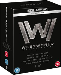 Westworld kolekcja 1-4 – Blu-ray 4K Ultra HD Blu-ray