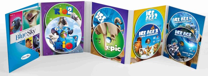 szczegóły BlueSky kolekce (Rio 1+2, Doba ledová 1-4, Království lesních strážců) - 7 DVD