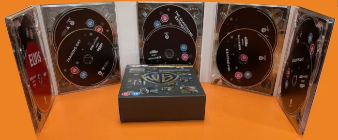 szczegóły 100 lat Warner Bros. - kolekcja pięciu współczesnych hitów - 4K UHD Blu-ray