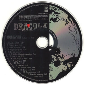 szczegóły Drákula - muzikál CD pošetka