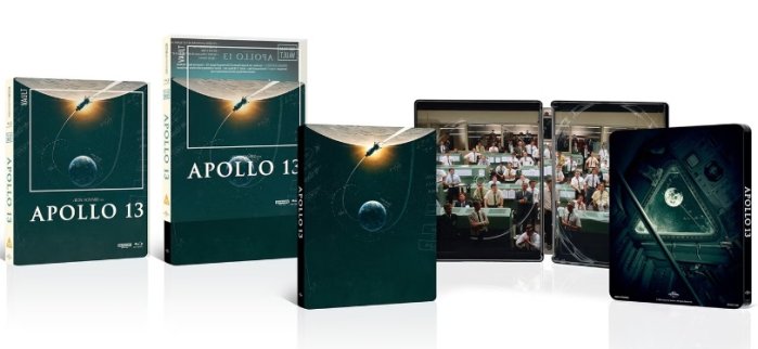 szczegóły Apollo 13 - The Film Vault Limited Edition Steelbook 4K Ultra HD + Blu-Ray