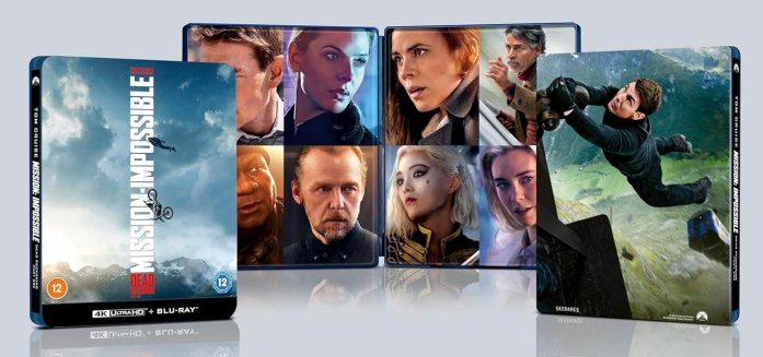 szczegóły Mission: Impossible - Dead Reckoning Part One - 4K+BD+BD bonus Steelbook Jump