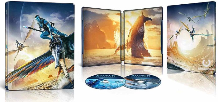 szczegóły Avatar: Istota wody - Blu-ray + BD bonus disk Steelbook Limitovaná edice