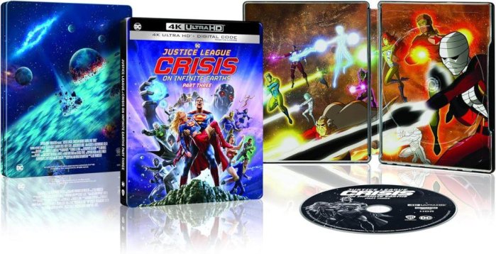 szczegóły Justice League: Crisis on Infinite Earths - Part Three - 4K UHD Steelbook