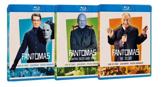 szczegóły Fantomas kolekce (3 BD) - Blu-ray
