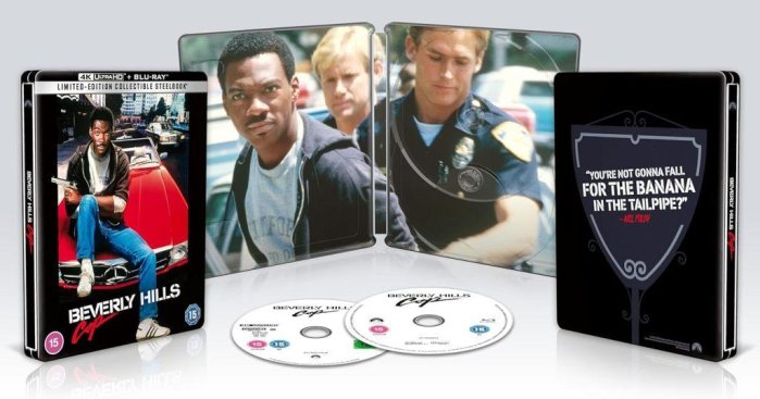 szczegóły Gliniarz z Beverly Hills - 4K Ultra HD + Blu-ray Steelbook