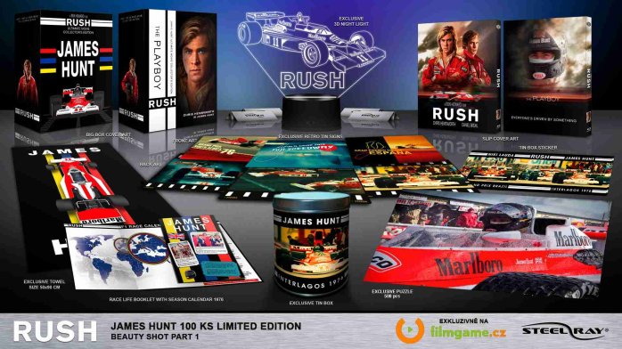 szczegóły Rivalové - Ultimátní sběratelská kolekce James Hunt - Blu-ray
