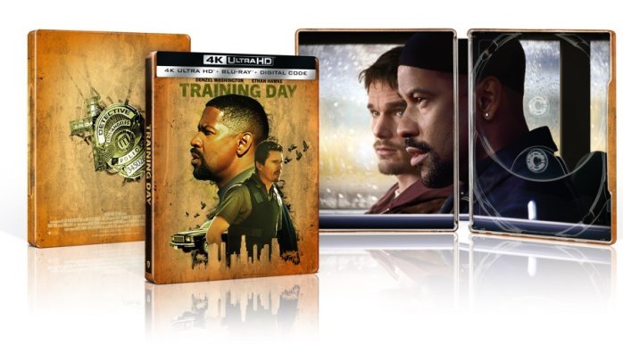 szczegóły Training Day - 4K Ultra HD Blu-ray + Blu-ray Steelbook Gold