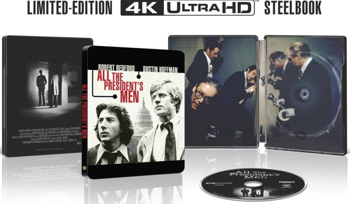 szczegóły Wszyscy ludzie prezydenta - 4K Ultra HD Blu-ray + Blu-ray Steelbook