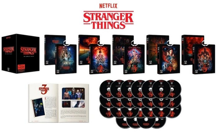 szczegóły Stranger Things Seasons 1-5 Complete Collection - 4K Ultra HD Blu-ray