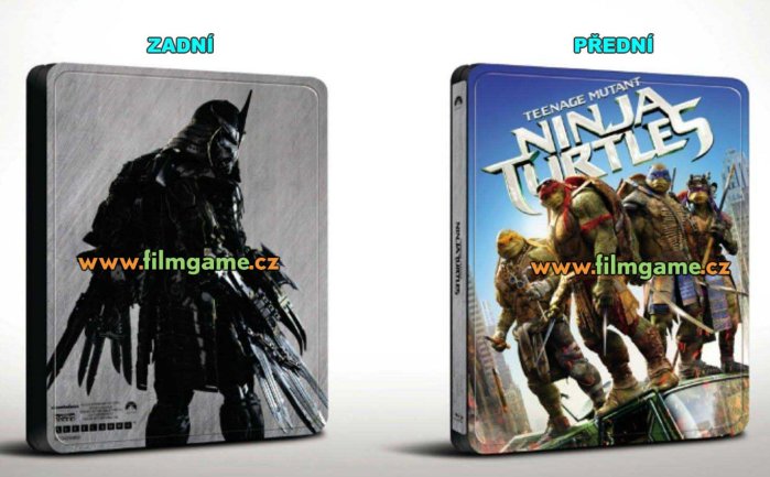 szczegóły Wojownicze żółwie ninja (2014) - Blu-ray 3D + 2D Steelbook