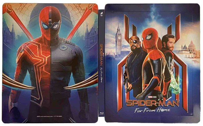 szczegóły Spider-Man: Daleko od domova - Steelbook krabička bez filmu (na 3 BD)