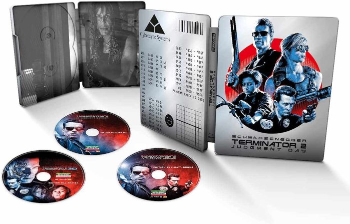 szczegóły Terminátor 2: Den zúčtování - 4K + 3D + BD Steelbook (bez CZ) 3BD