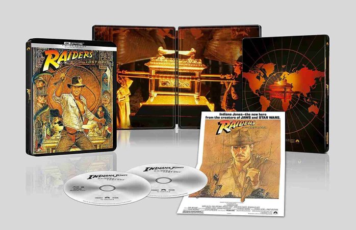szczegóły Indiana Jones a Dobyvatelé ztracené archy - 4K UHD + Blu-ray Steelbook (bez CZ)