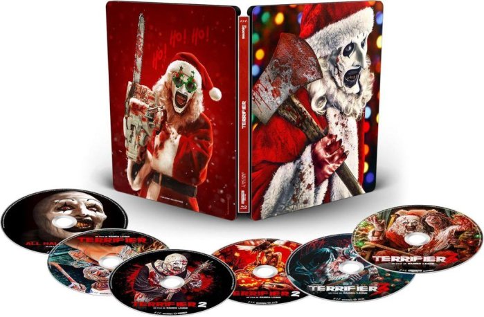 szczegóły Terrifier 1-2-3 + All Hallow's Eve - 4K UHD Steelbook